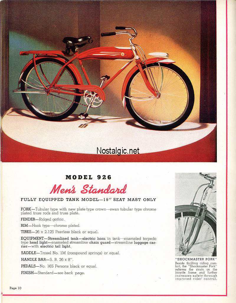 1939 Roadmaster Catalog Picture 10 Dave's Vintage Bicycles